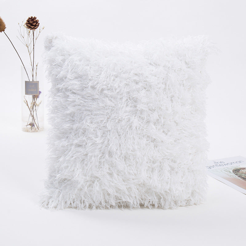 Luxurious Faux Fur Decorative Cushion