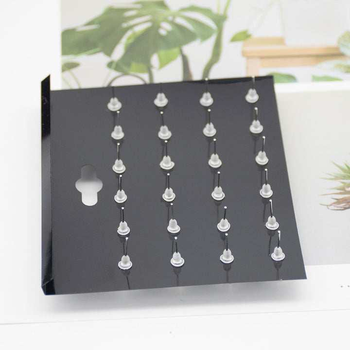 Sparkling Crystal Stud Earring Set Bowlift