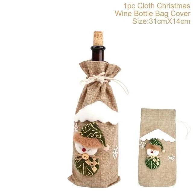 BowLift | Christmas Decorations Christmas Wine Bottle Socks