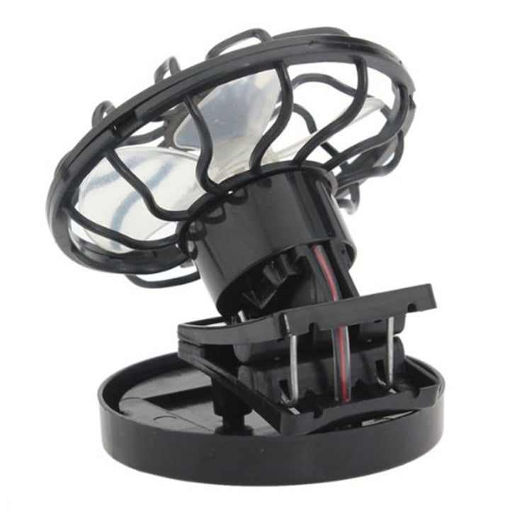 Unisex non-clippable solar clip fan for caps, hats, and outdoor with safety grid Bowlift
