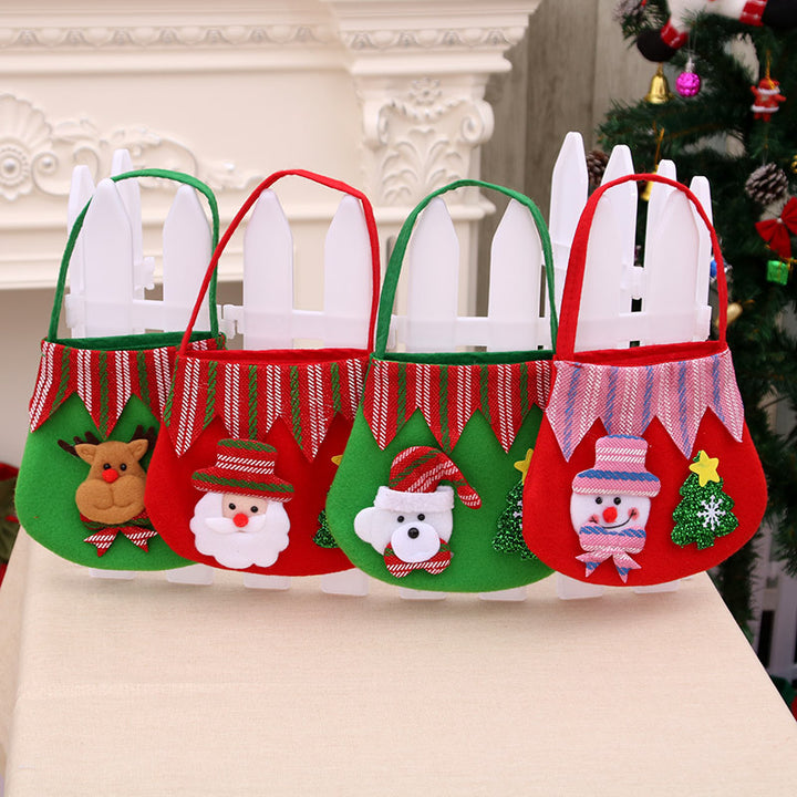 Festive Holiday Felt Handbag Bowlift