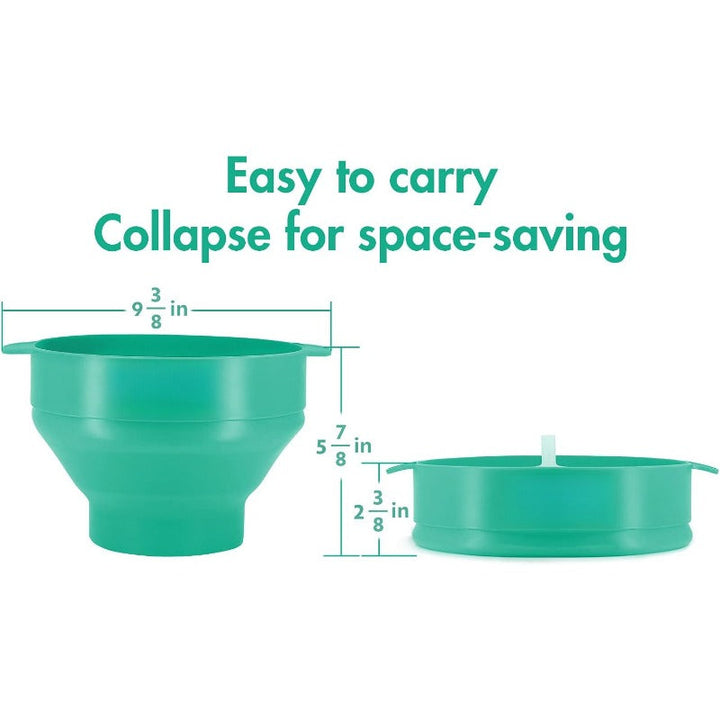 BowLift | Collapsible Silicone Microwave Popcorn Popper