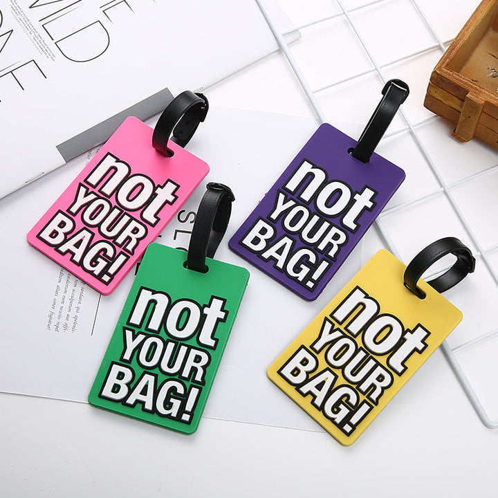 Unisex Statement Luggage Tag Bowlift