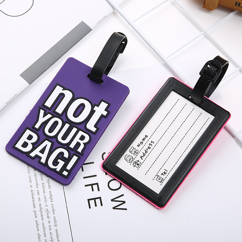 Unisex Statement Luggage Tag Bowlift