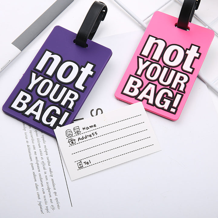 Unisex Statement Luggage Tag Bowlift