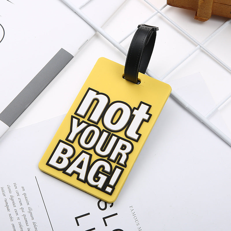 Unisex Statement Luggage Tag Bowlift