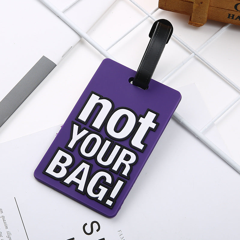 Unisex Statement Luggage Tag Bowlift