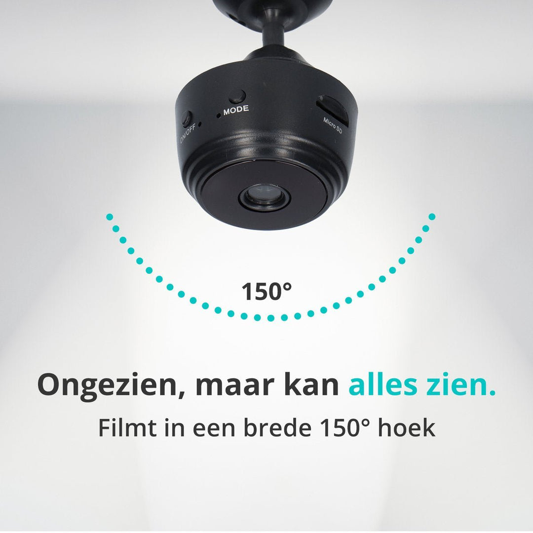 BowLift | SafetyCam WiFi Camera - Ultra Compact 1080p WiFi Camera for Maximum Safety
