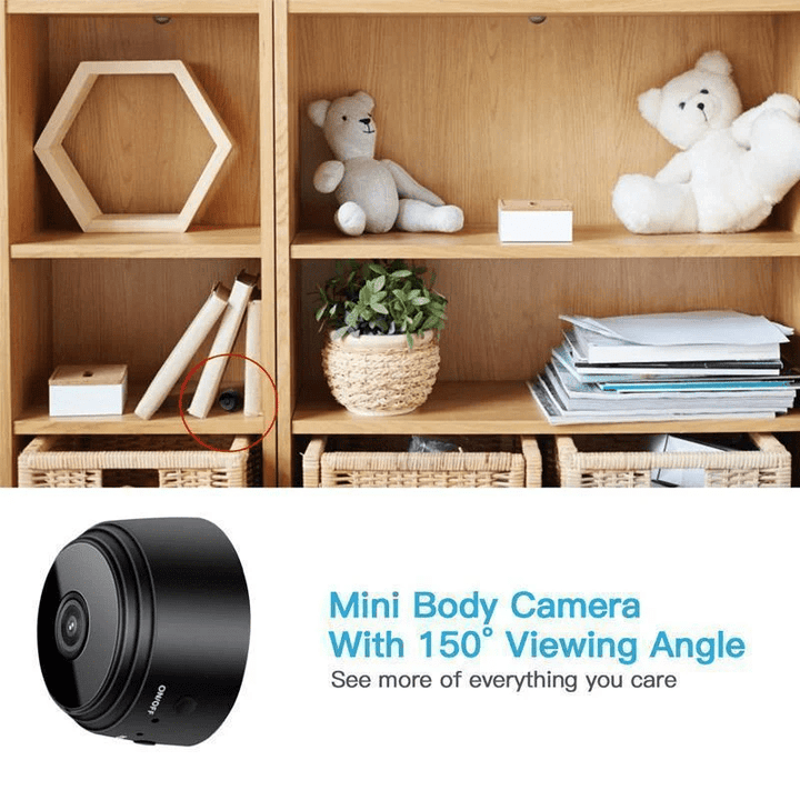 BowLift | MINIGUARD CAM – 1080p Mini Camera with Magnetic Mount & Night Vision