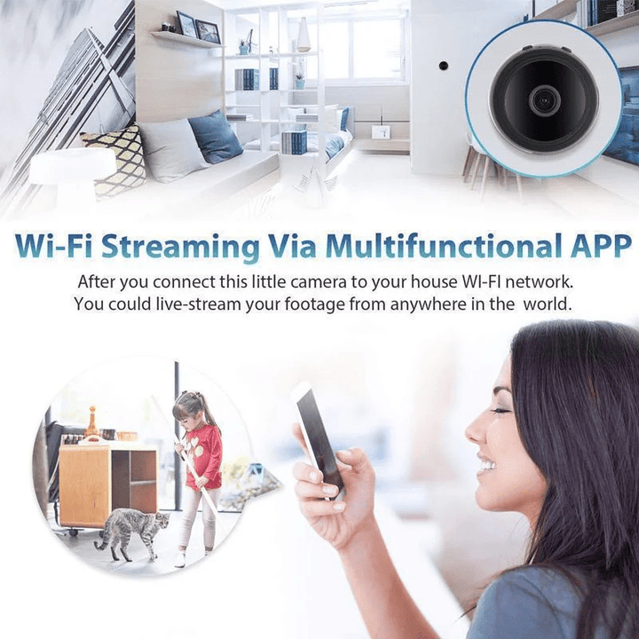 BowLift | MINIGUARD CAM – 1080p Mini Camera with Magnetic Mount & Night Vision