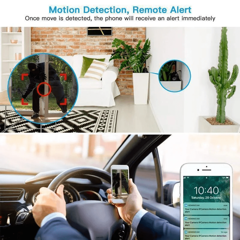 BowLift | Compact security camera with night vision & app control