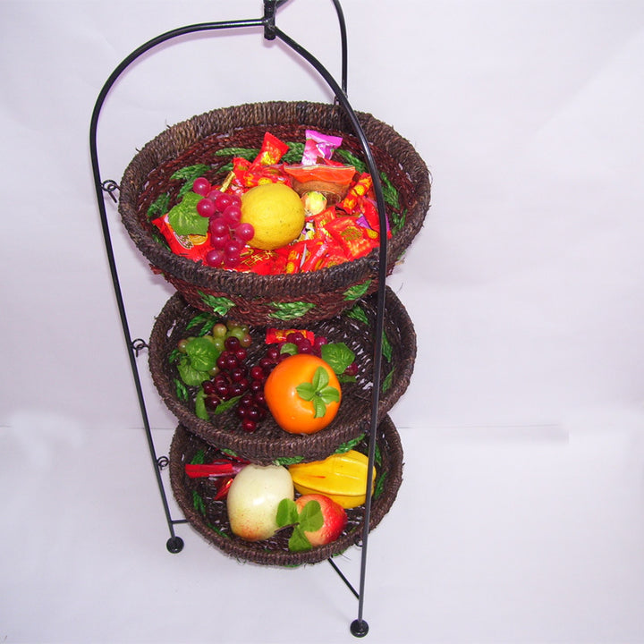 Multi-Tiered Fruit Display Rack Bowlift