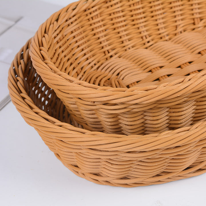 Decorative Woven Serving Basket Bowlift