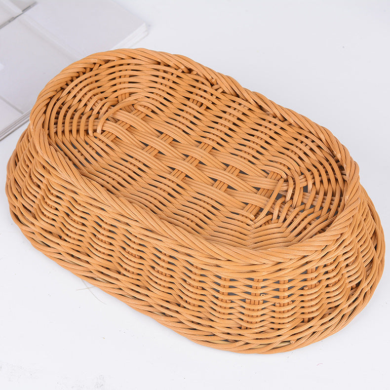 Decorative Woven Serving Basket Bowlift