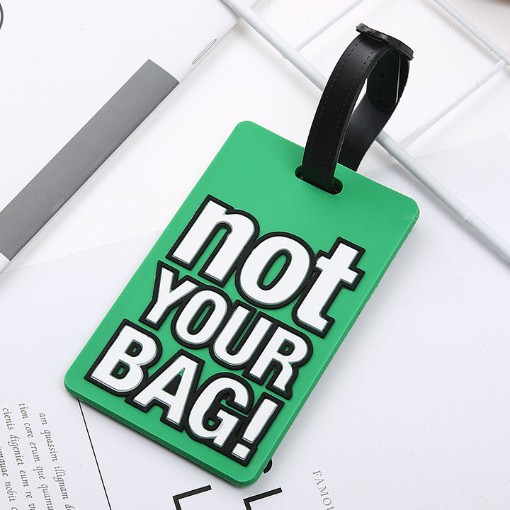 Unisex Statement Luggage Tag Bowlift