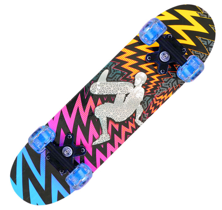 Shark-Themed Mini Skateboard Bowlift