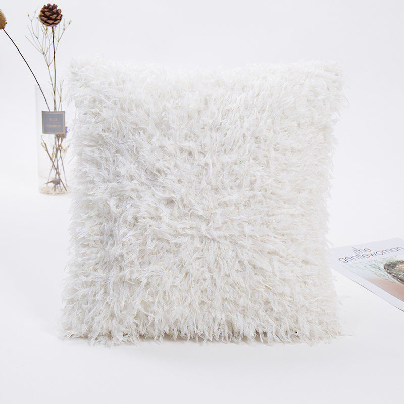 Luxurious Faux Fur Decorative Cushion