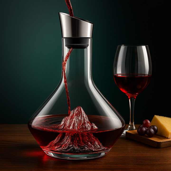 BowLift | Wine Decanter Crystal Glass with Modern Design