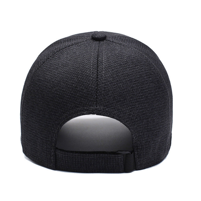 Men's Casual Textured Baseball Cap Bowlift