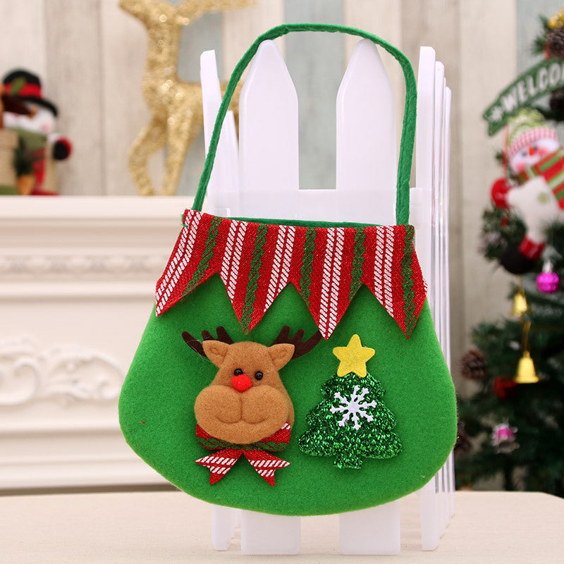 Festive Holiday Felt Handbag Bowlift