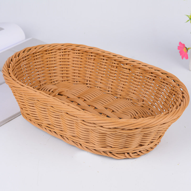 Decorative Woven Serving Basket Bowlift