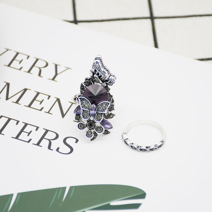 Elegant Leaf-Designed Adjustable Ring Bowlift