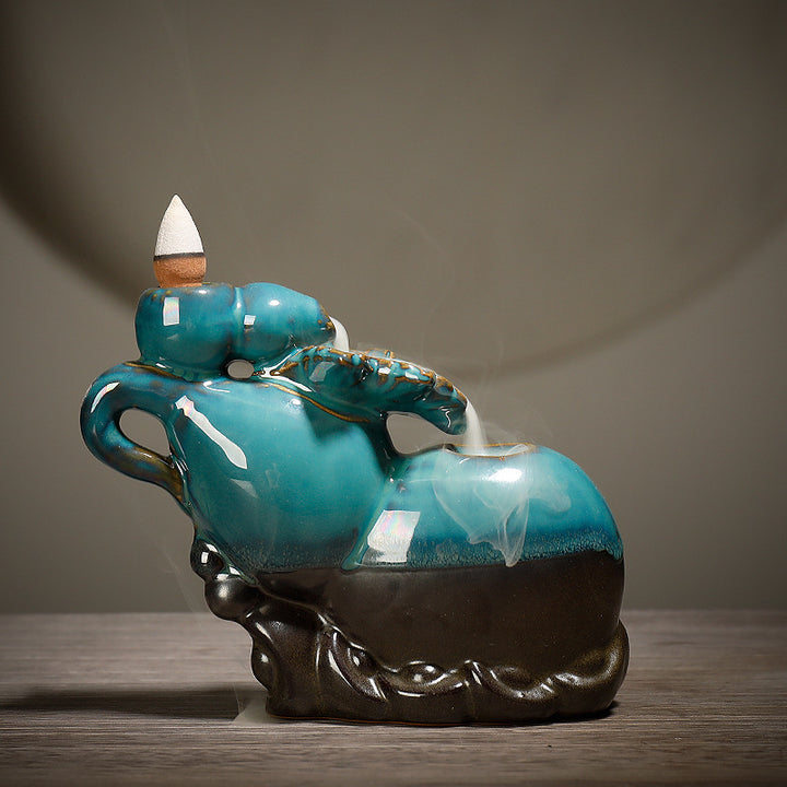 Decorative Teapot Shaped Incense Holder