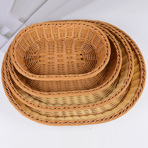 Decorative Woven Serving Basket Bowlift