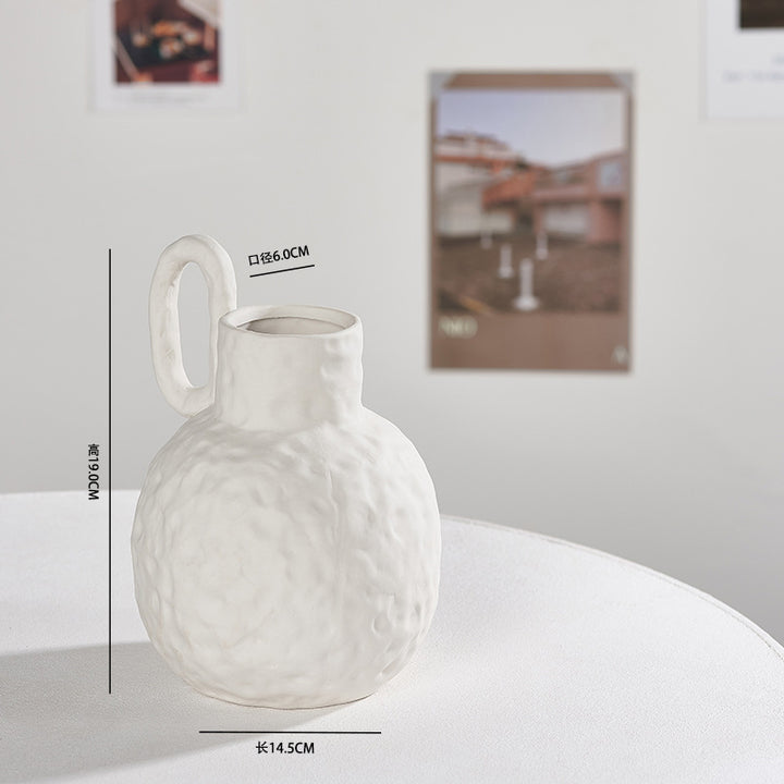 Woven Ceramic Water Pitcher