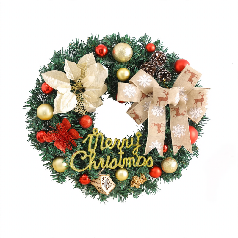 Christmas wreath made of PVC, various sizes
