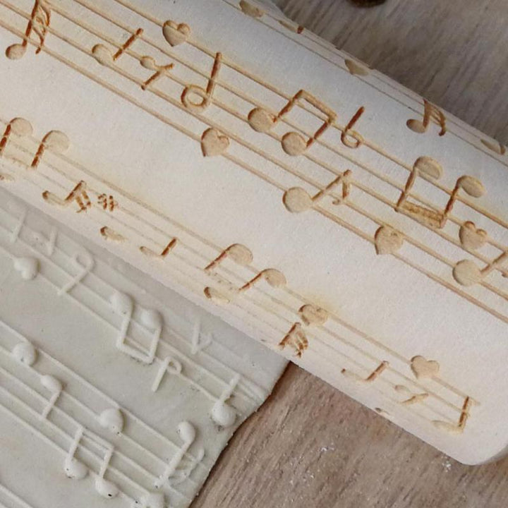 Musical Notes 3D Rolling Pin | Bowlift