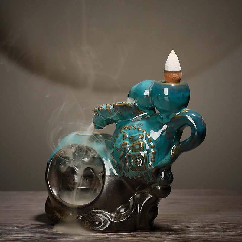 Decorative Teapot Shaped Incense Holder