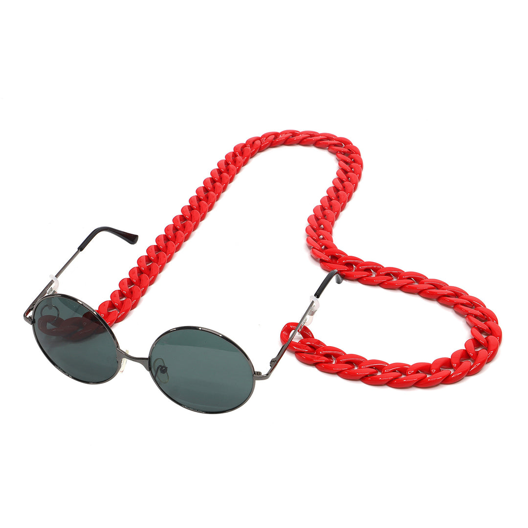 Vibrant Acrylic Eyewear Chain Bowlift