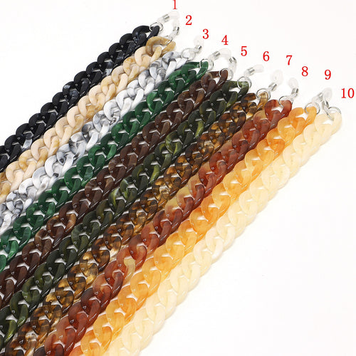 Stylish Chunky Chain Eyewear Holder Bowlift