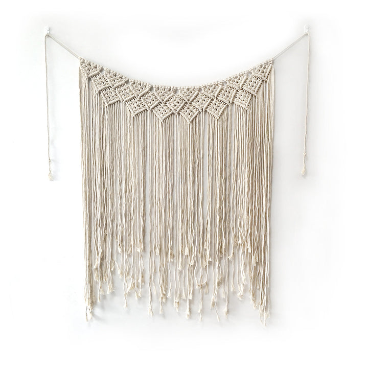 Macrame Wall Hanging with Artistic Design