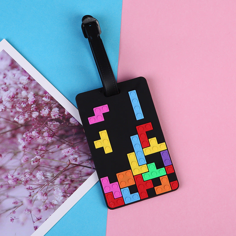 Unisex Fun Dot Pattern Luggage Tag Bowlift