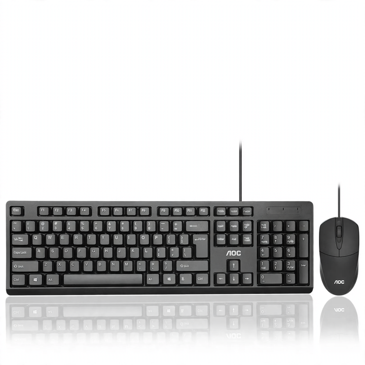 Wired Silent Keyboard for Office and Gaming