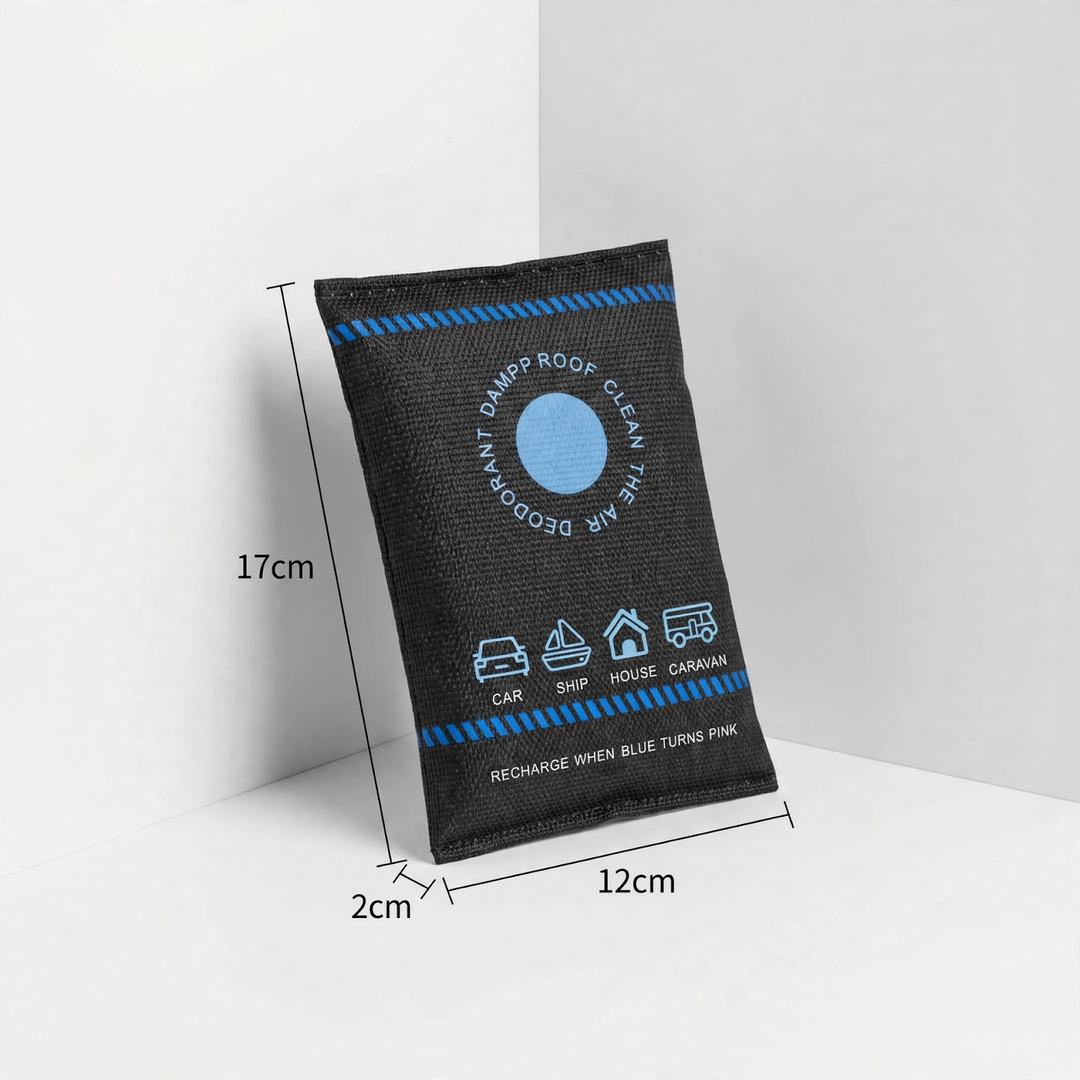 Silica gel desiccant for moisture control