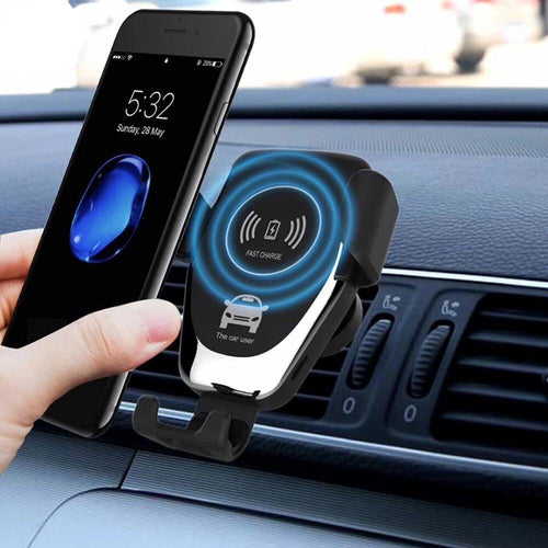 BowLift | 10W QI Wireless Fast Charger Car Mount Holder Stand For iPhone XS Max Samsung S9 For Xiaomi MIX 2S Huawei Mate 20 Pro Mate 20 RS