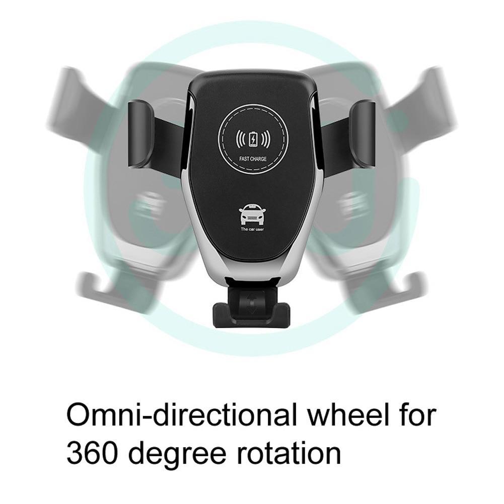 BowLift | 10W QI Wireless Fast Charger Car Mount Holder Stand For iPhone XS Max Samsung S9 For Xiaomi MIX 2S Huawei Mate 20 Pro Mate 20 RS