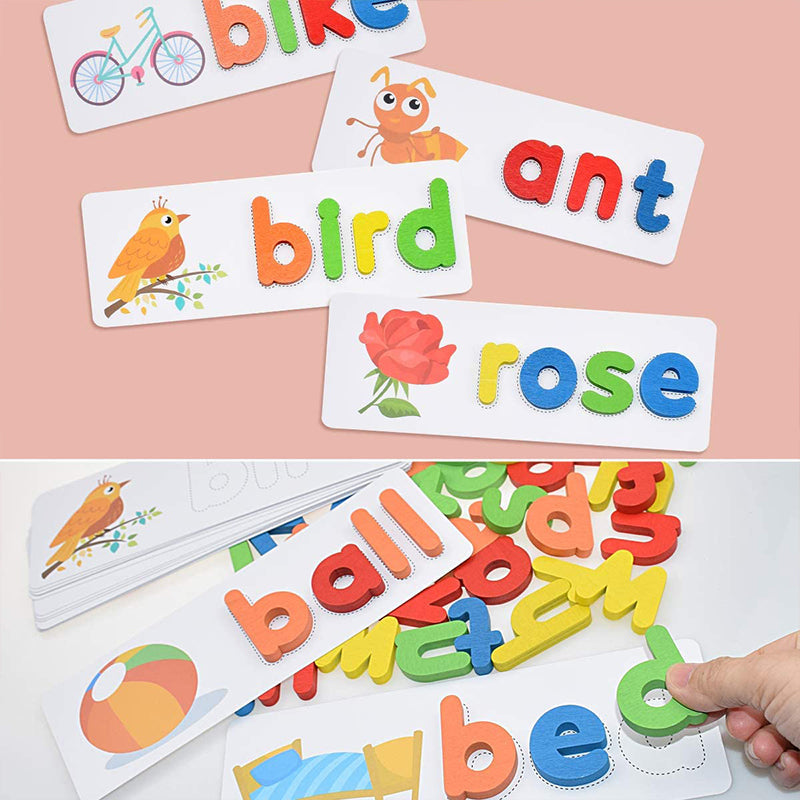 Letter recognition spelling game | Bowlift