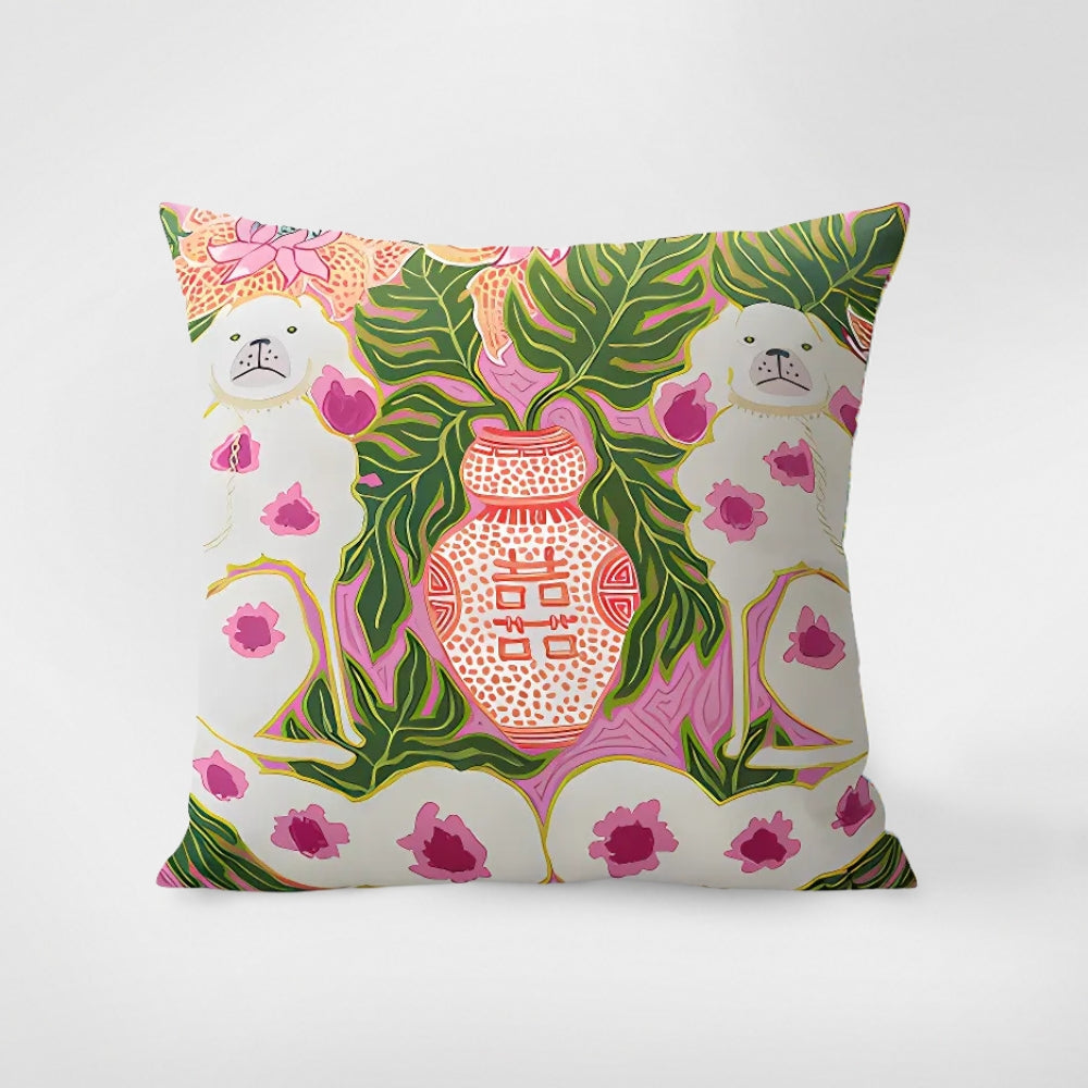 BowLift | Zebra Tapestry Tassel Cushion Cover