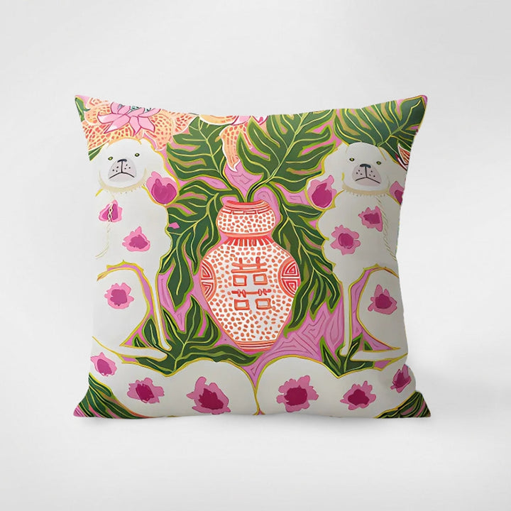 BowLift | Zebra Tapestry Tassel Cushion Cover