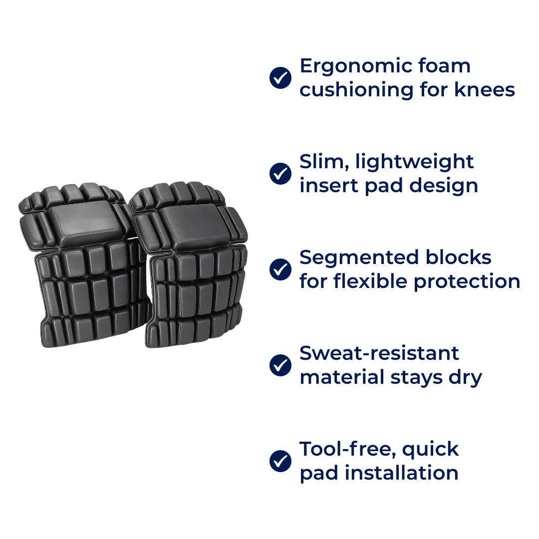 Foam-Cushion Comfort – Slim-Profile Insert – Alleviates Pressure & Improves Mobility for Tradesmen on the Job Bowlift