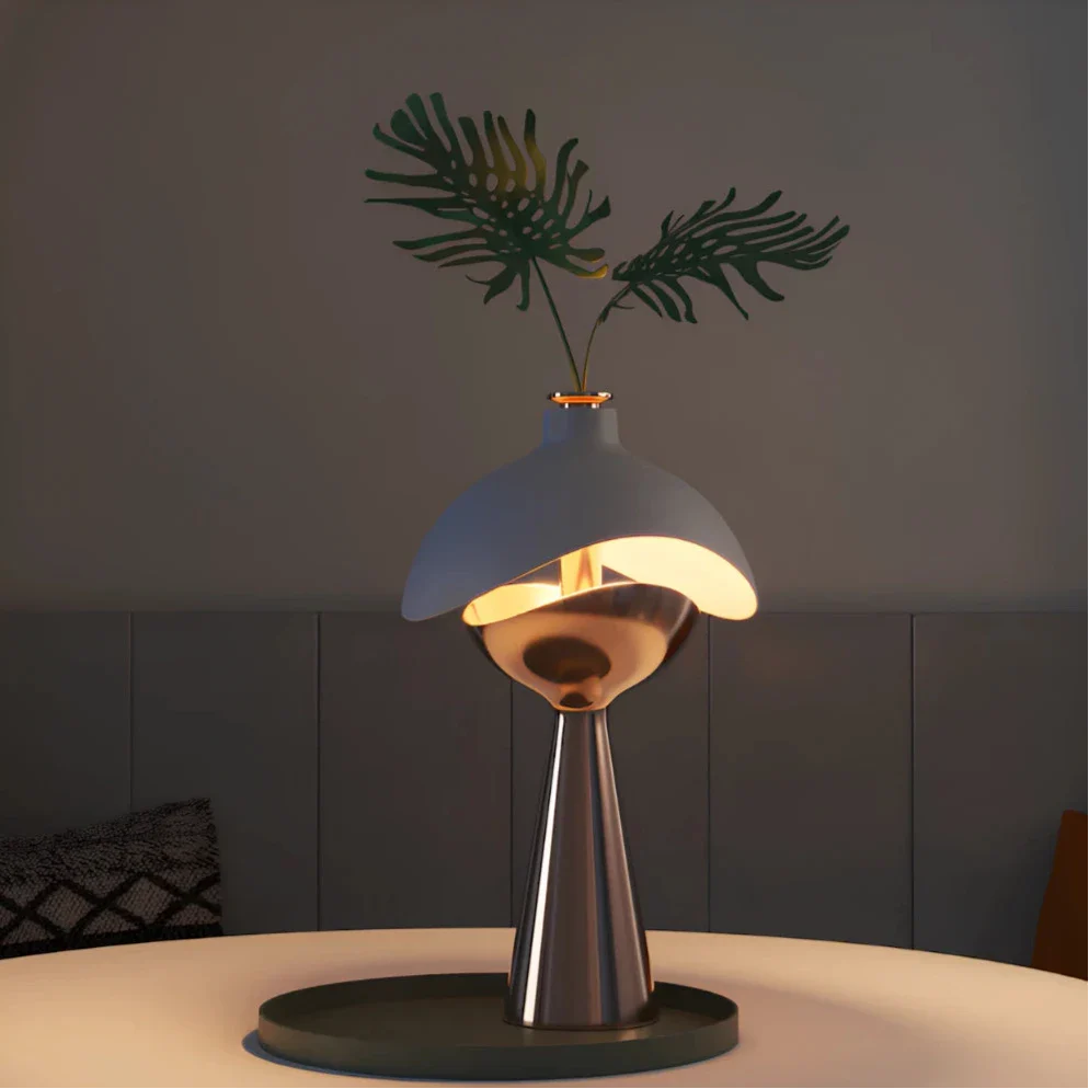 BowLift | LumiDome Sculpted Table Lamp