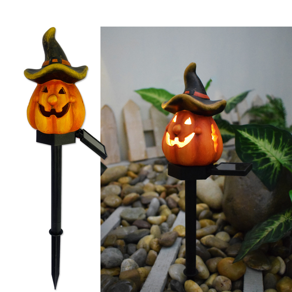 BowLift | Halloween Solar Lights – Decorative LED Garden Lights with Pumpkin and Witch Designs