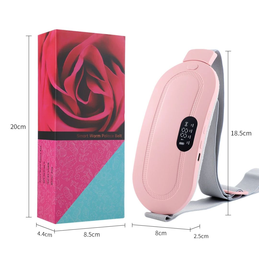 CalmFlow Heating Pad for Period Cramps | Period Cramps Relief - Soothing Heat for Cramps - Muscle Relaxation - Stress Reduction Bowlift