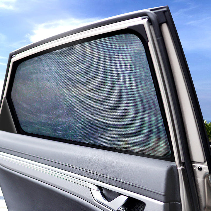 Magnetic holder for car window shade dispenser | Bowlift
