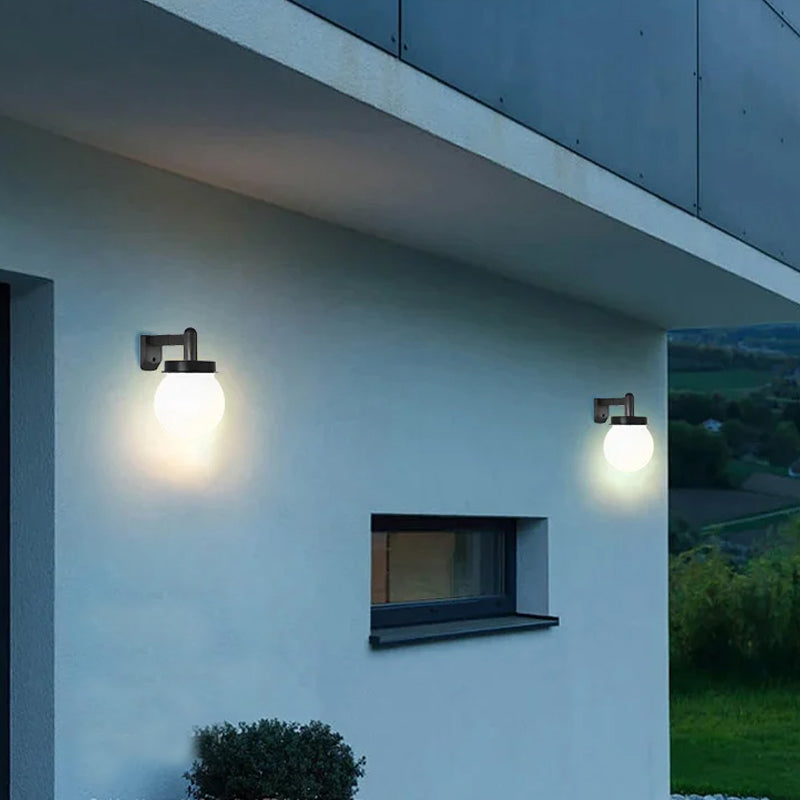 BowLift | Solar Wall Sphere Light (2 pieces)