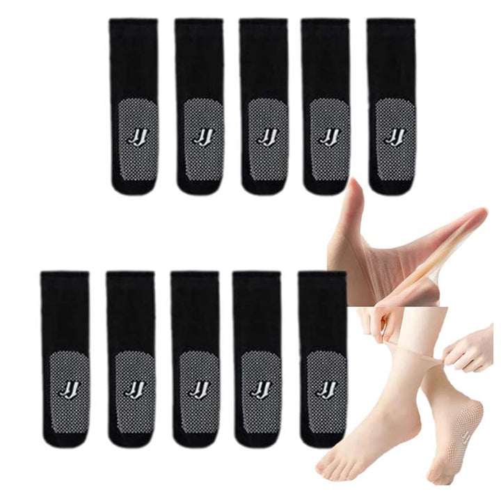 BowLift | Invisible, non-slip crystal silk socks for spring and summer